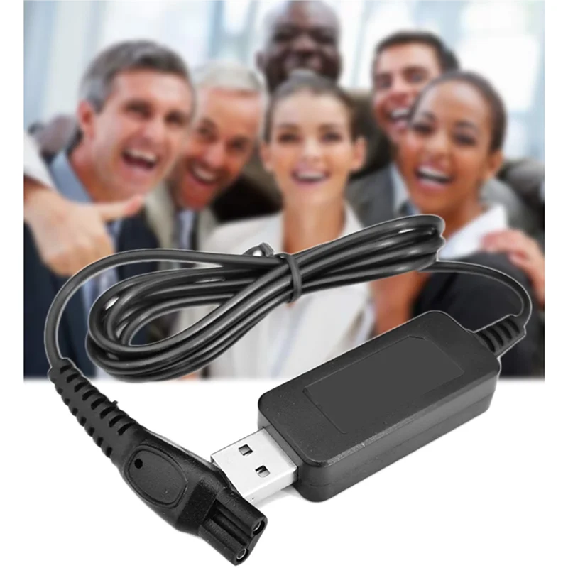 【تصقيد الأخير!】2X USB كابل توصيل شحن HQ8505 سلك الطاقة شاحن محول كهربائي لماكينات الحلاقة 7120 7140 7160 7165 7141