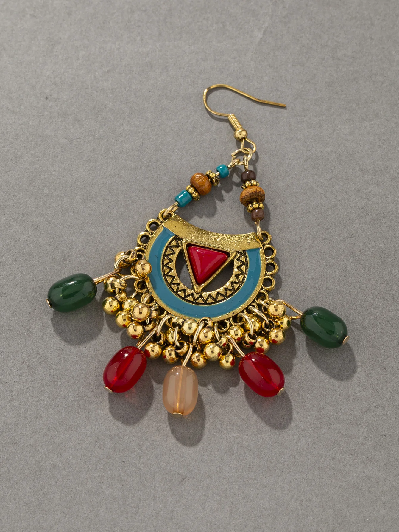 AliExpress أقراط على الطراز العرقي الأكثر مبيعًا عبر الحدود، وأجراس بوهيمية كلاسيكية للسيدات، وأقراط مهدبة، وأقراط إبداعية. #5