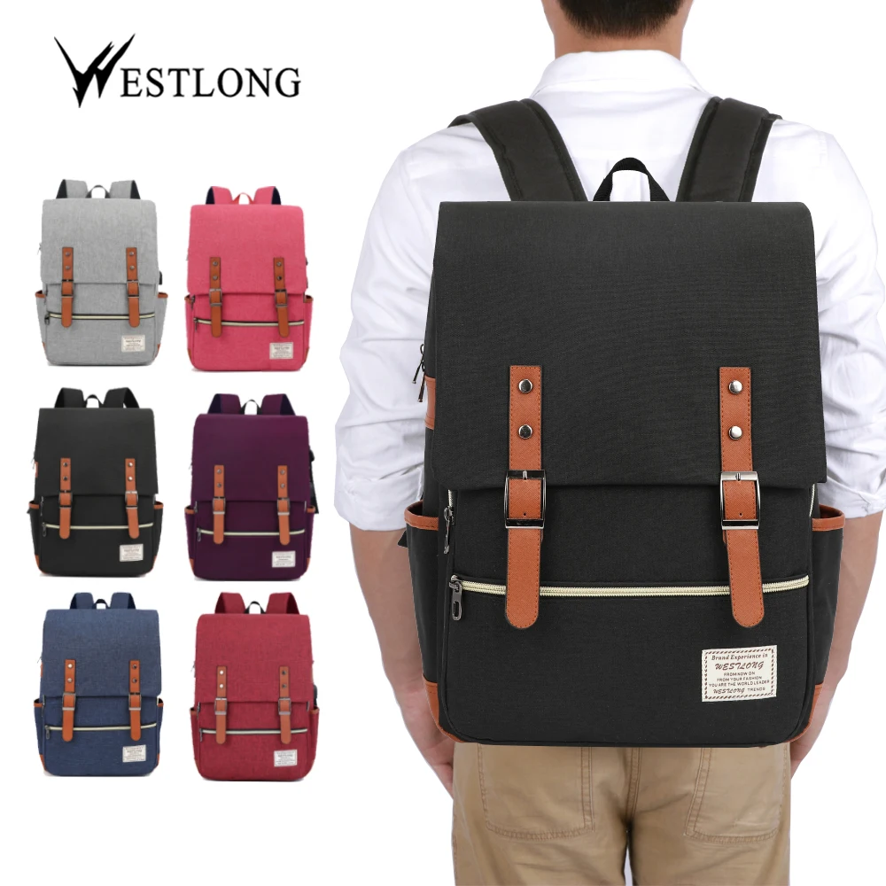 Man Casual Laptop Backpacks For Teenager Fashion Male Mochila Escolar Feminina Boy Schoolbag Travel Waterproof Bag 3T52