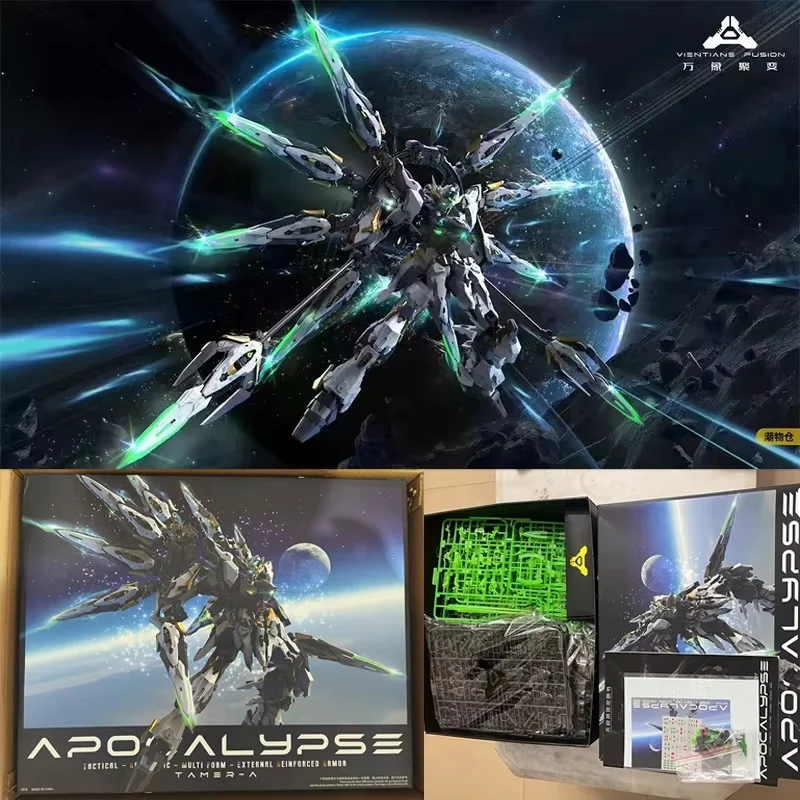 

In Stock ALL INCLUSIVE FULLSION APOCALYPSE WHITE PHOENIX 1/100 Skeleton Assembling Model Mecha Model Toys Accessories Package