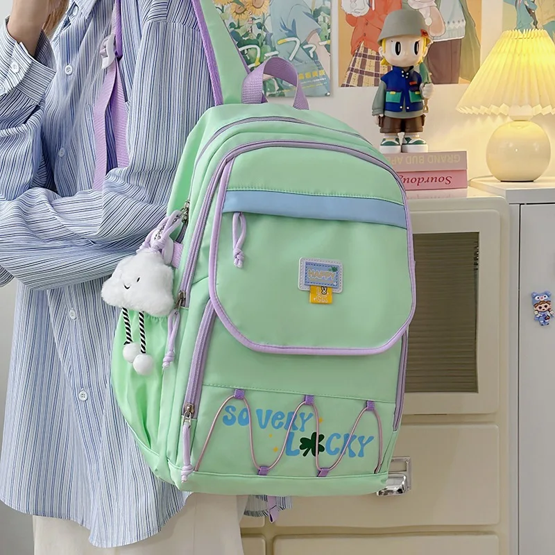 

Студенческий рюкзак большой емкости, детские рюкзаки для мальчика, милый рюкзак, школьная сумка, классная сумка для девочек, дорожные рюкзаки Рюкзак Sac