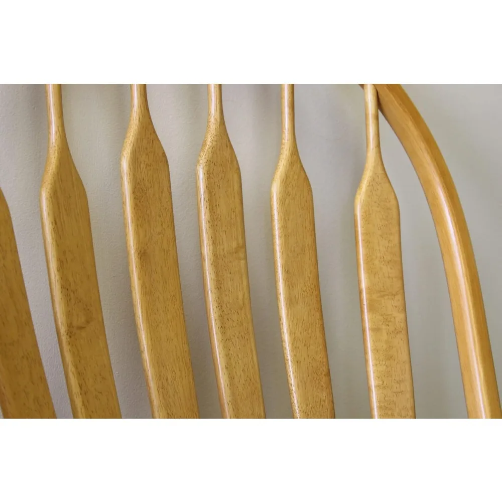 Comfort Dining Arm Chair, 41", Light Oak