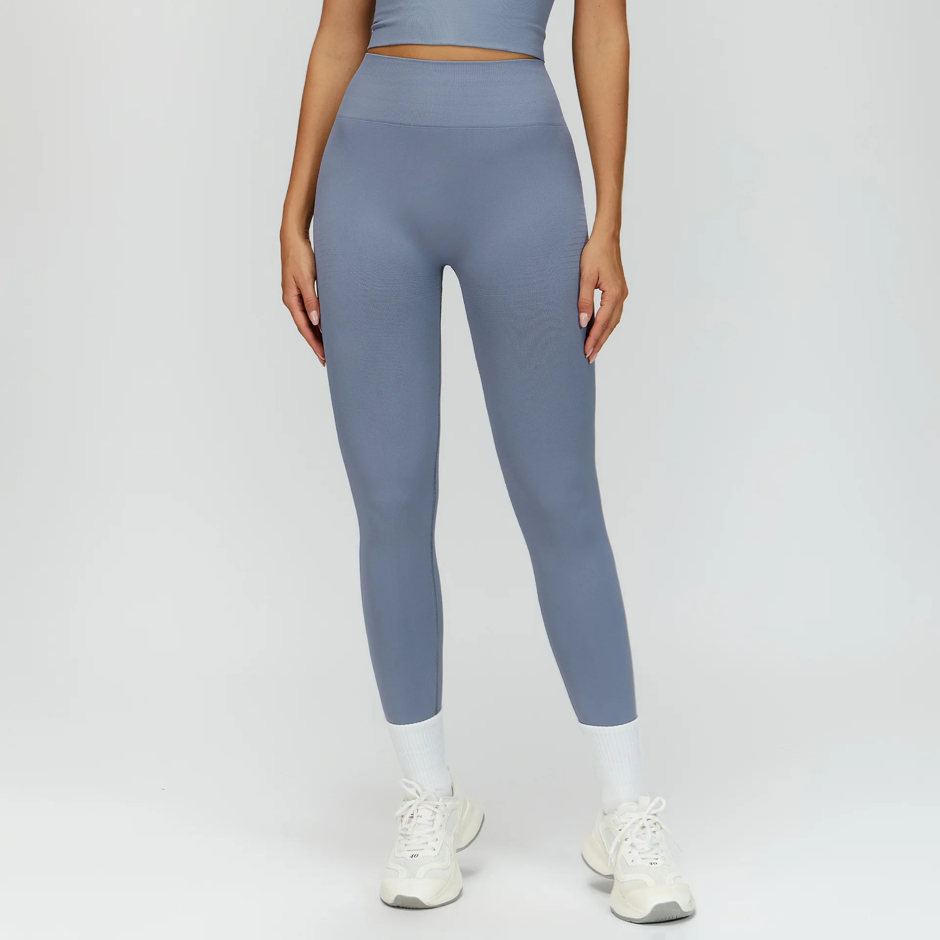 النساء سلس الورك رفع النساء الرياضة طماق عالية الخصر اللياقة البدنية طماق رفع الرياضة تجريب اليوغا طماق الصالة الرياضية الملابس #6