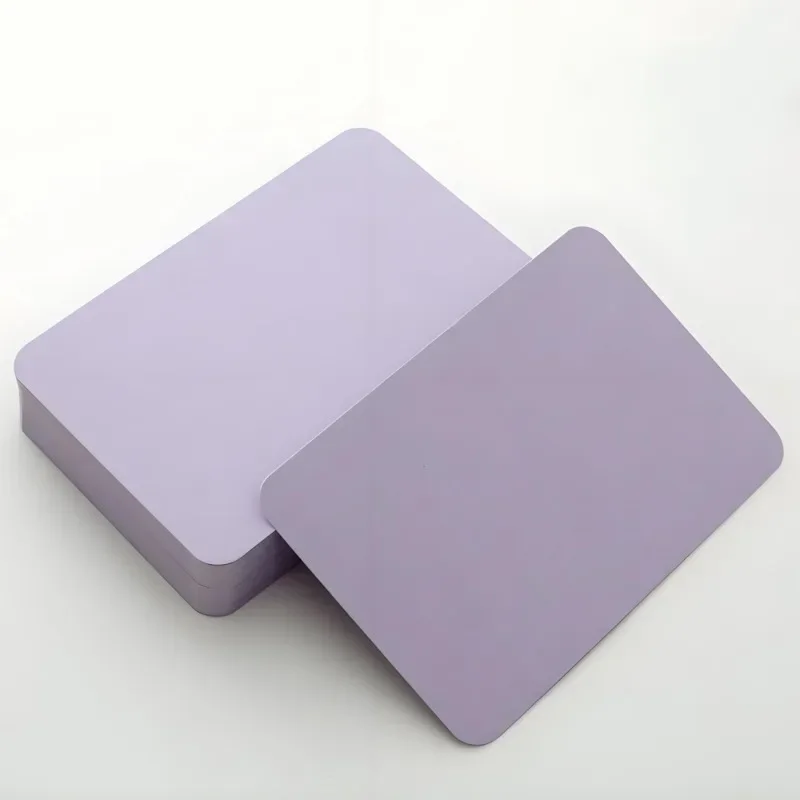 10/50/100 قطعة بطاقة ورق كرافت فارغة كلمة بطاقة مزدوجة الوجهين ملاحظة DIY بها بنفسك بطاقة رسالة ملونة بطاقة الكتابة التسمية المرجعية بطاقة التعلم