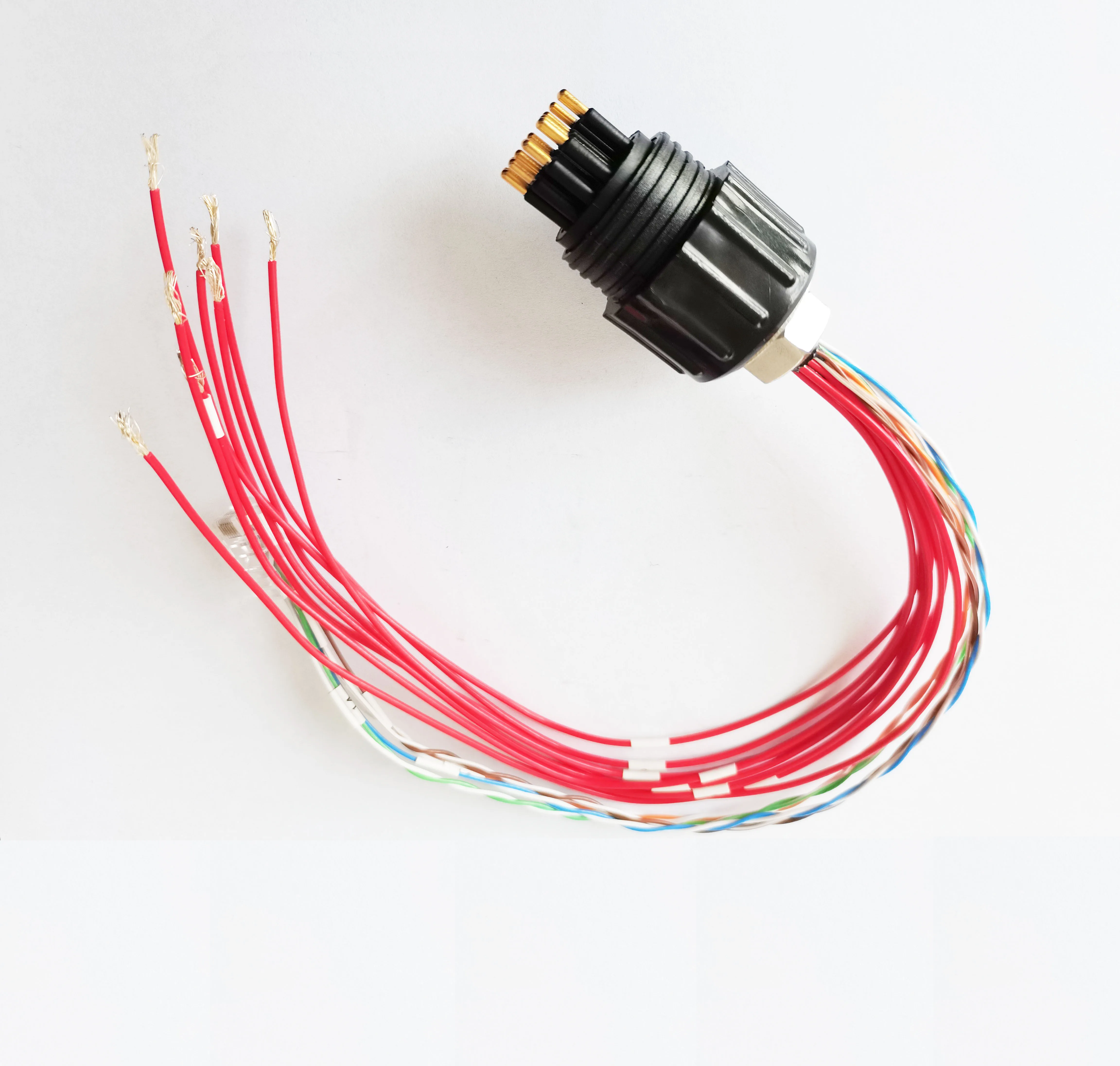 Subsea Connector, Ethernet 13-pin Connector,  for Undersea Network signal Transmission