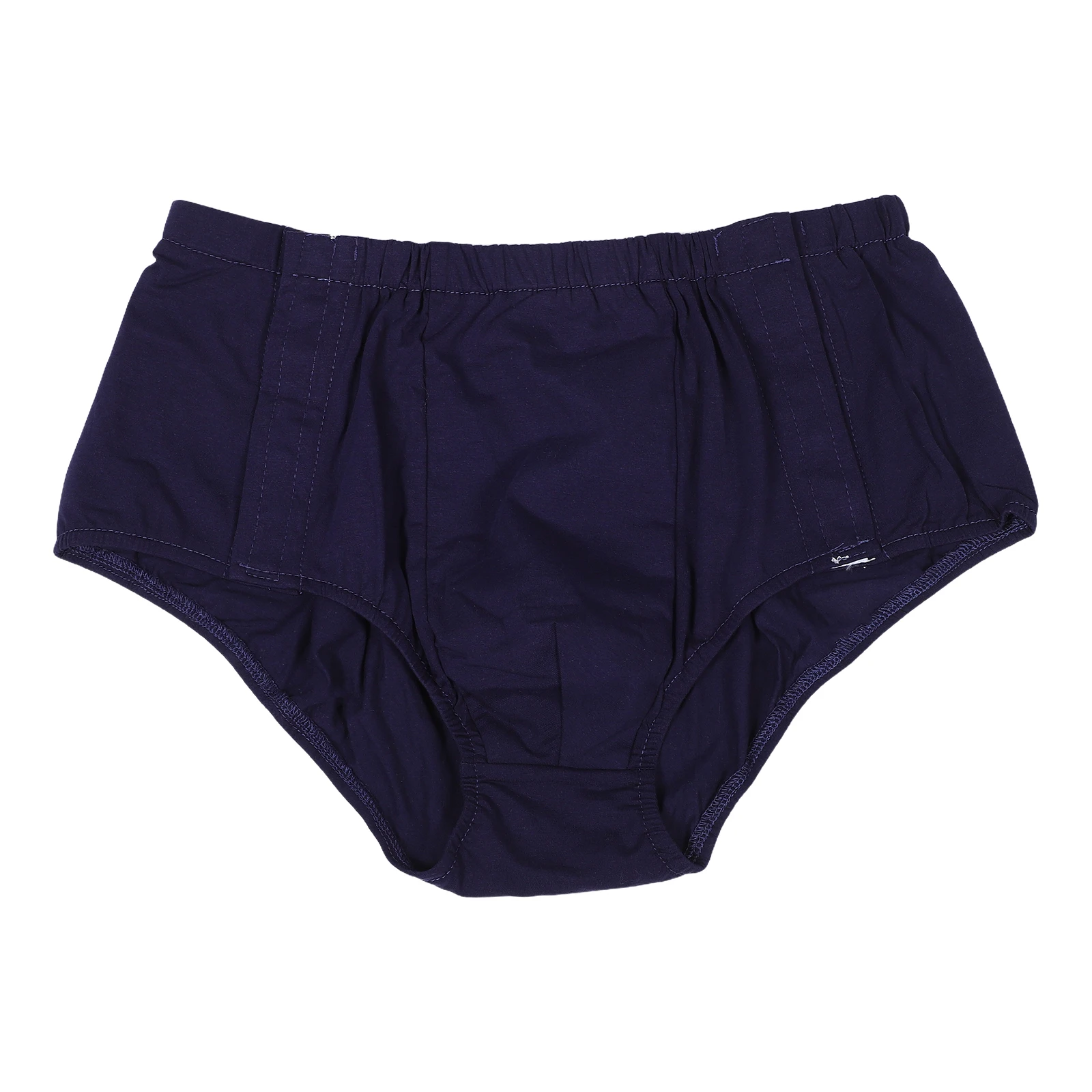 

Men'S Opened Snap Briefs Adaptive Underwear Post-Operative Recovery Soft Breathable Cotton Fabric Lightweight