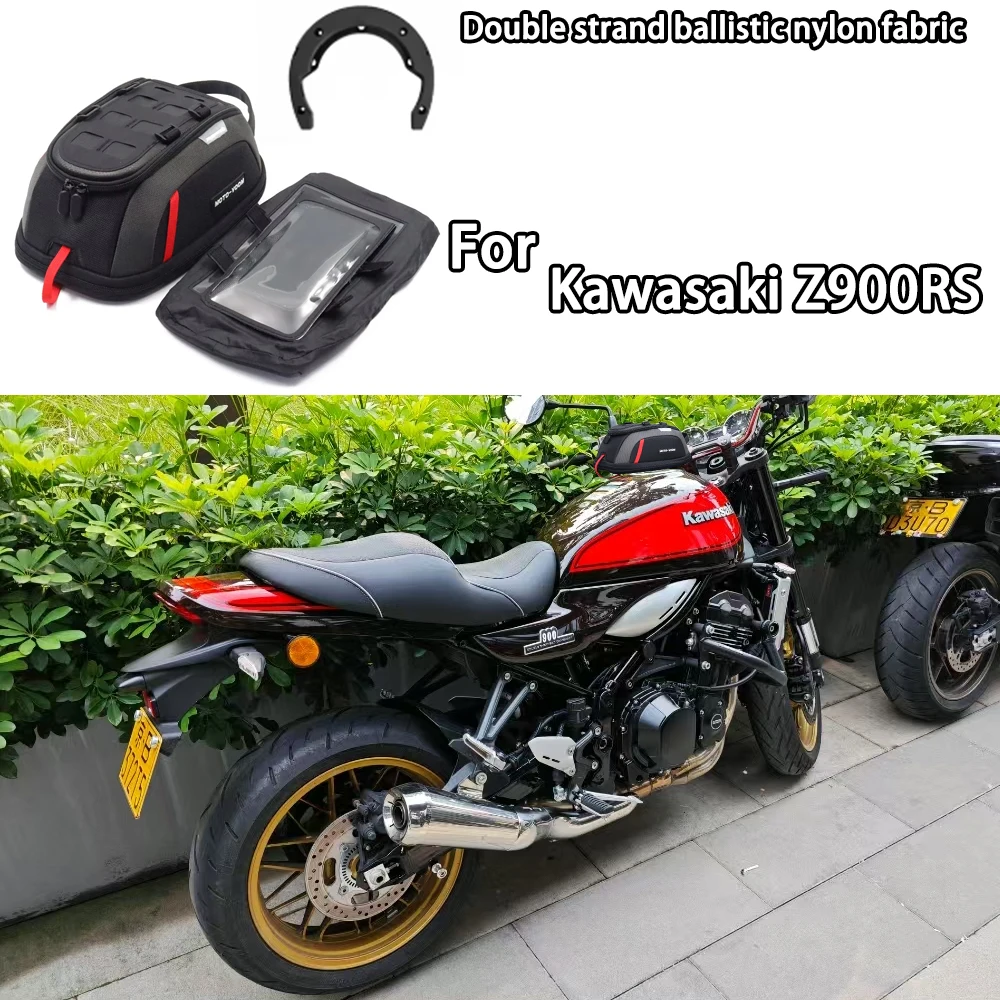 

Motorcycle Tank Bag For Kawasaki Z900RS Kawasaki Z1000 Magnetic Tank Bag Quick Tank Bag Quick Release Micro Tank Bag Tank Bag
