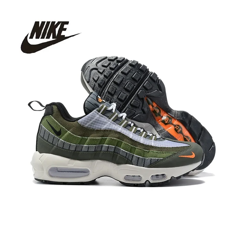 2023 New Arrival Nike-Air Max 95 Esportes ao ar livre Vermelho Preto Confortável Mulheres Homens Sneaker Running Shoes 36-46