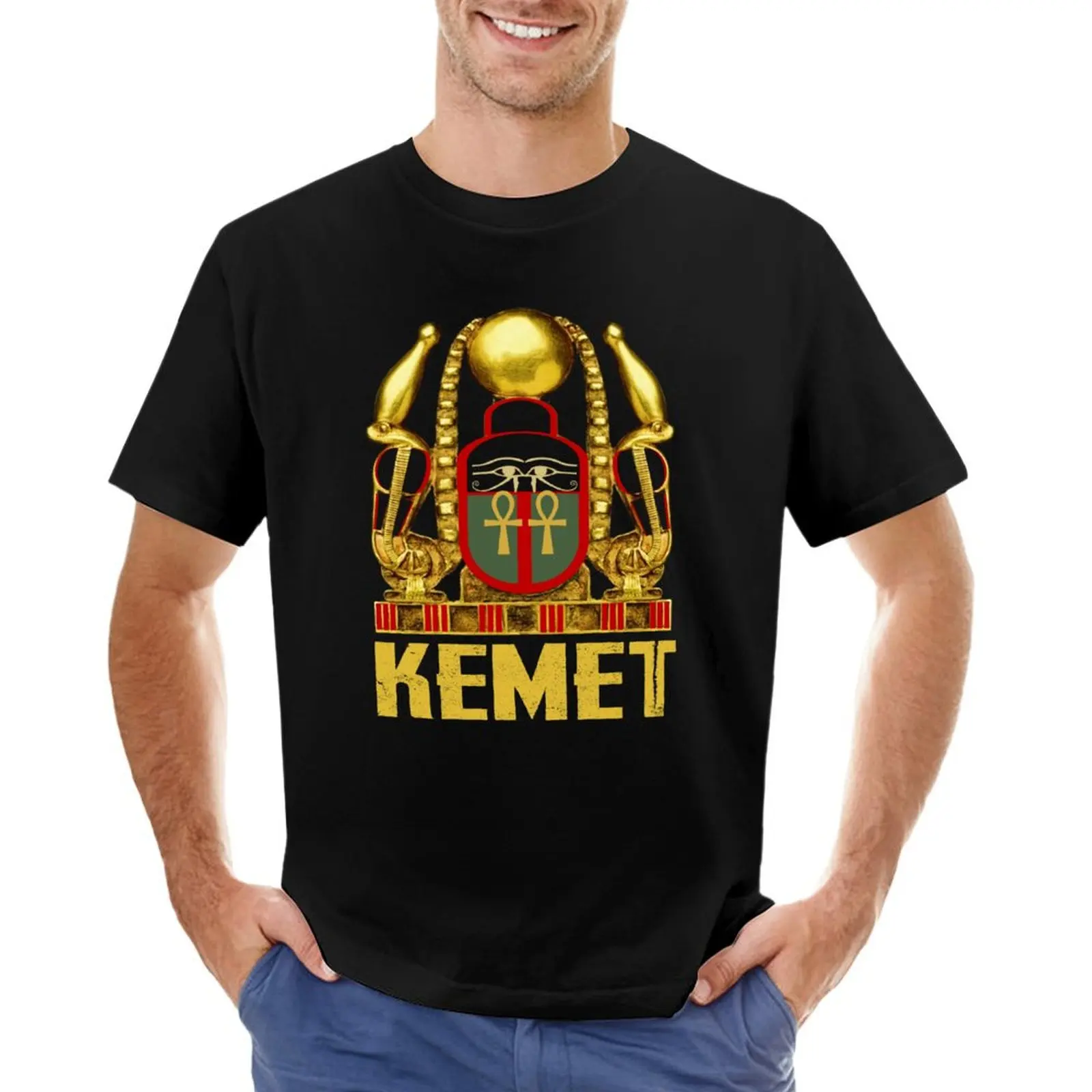 Ancient Egyptian Mythology Kemetic T Shirt (2) T-shirt kawaii clothes vintage clothes sweat cute tops mens workout shirts