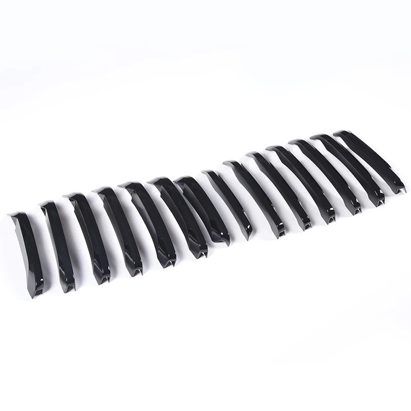 For 16-19 BMW X1 center grille trim car exterior styling decorative accessories center grille trim ABS material