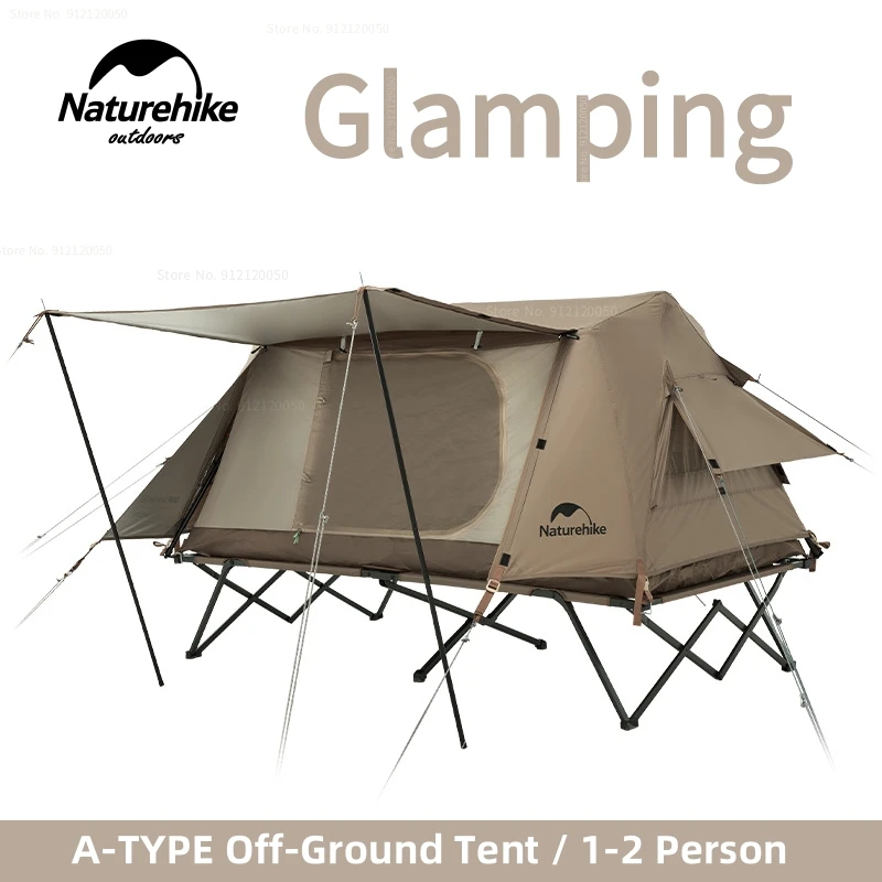 

Naturehike Outdoor A-Type Automatic Tent Off The Ground Quickly Open Camping Tents For Camp Bed Hiking Picnic Trip Equipment