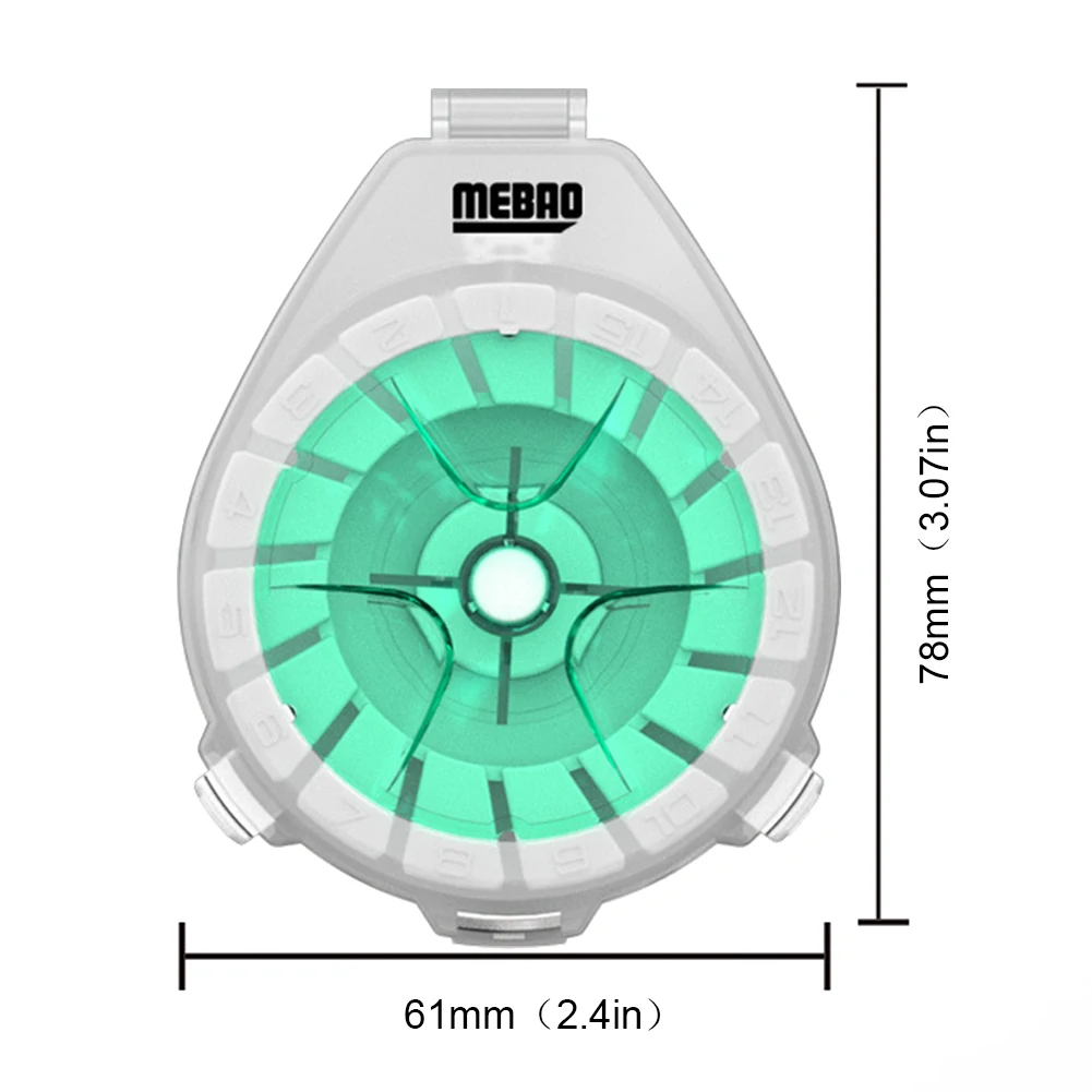 Fishing Main Line Storage Box Multifunctional Fishing Line Winding Board with Anti-Reversal Device Fishing Accessories