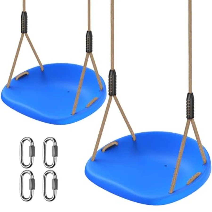 

Прочное сиденье для качелей для взрослых, уличные качели с устойчивыми к погодным условиям веревками, аксессуары для качелей для двора, патио, сада, игровой площадки