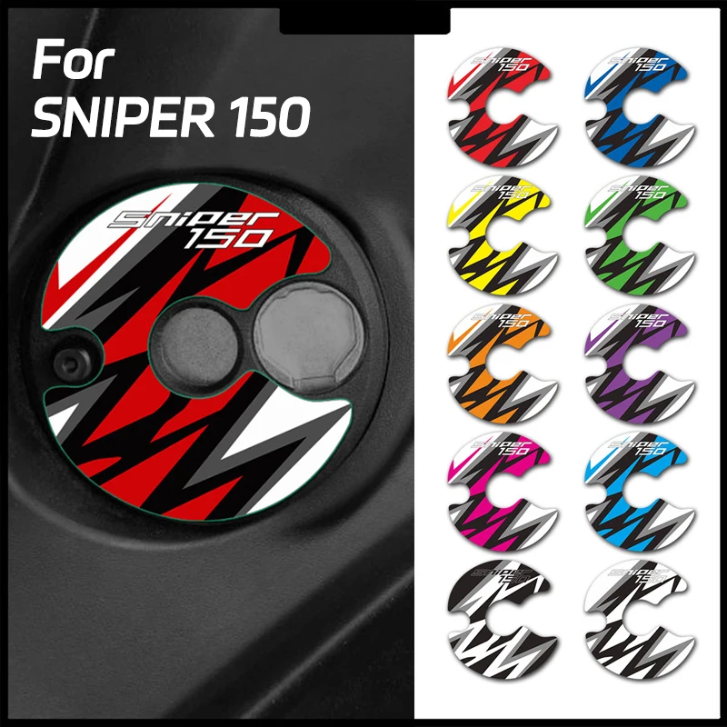 

Reflective Sticker for Yamaha SNIPER150 Ignition Lock - Motorcycle Keyhole Decal Replacement Accessory