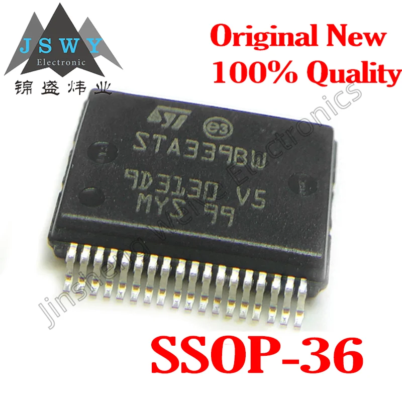 5PCS STA339BW STA339BWTR STA339 SMD SSOP36 LCD TV Audio Amplifier Chip 100% Brand New Free Shipping