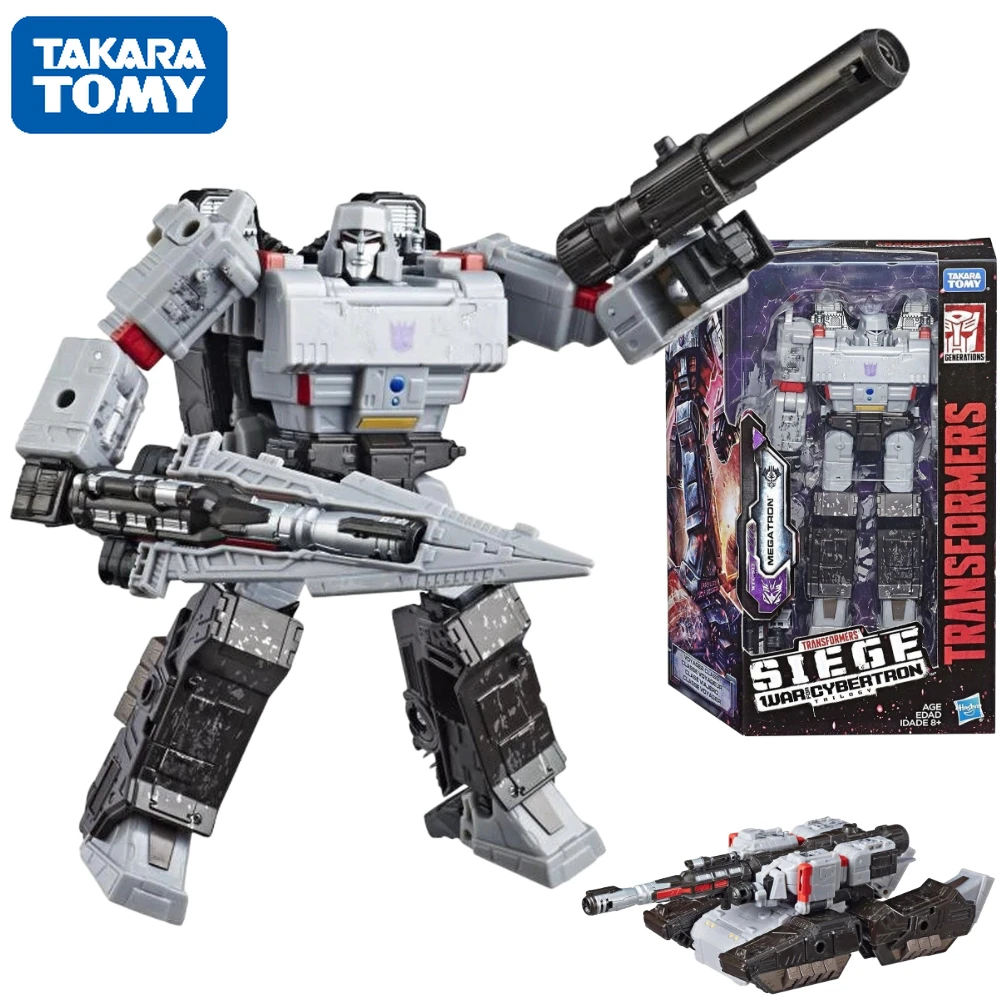 In Stock Takara Tomy Transformers War for Cybertron:Siege WFC-S12 Megatron Action Figures Collectible Gifts