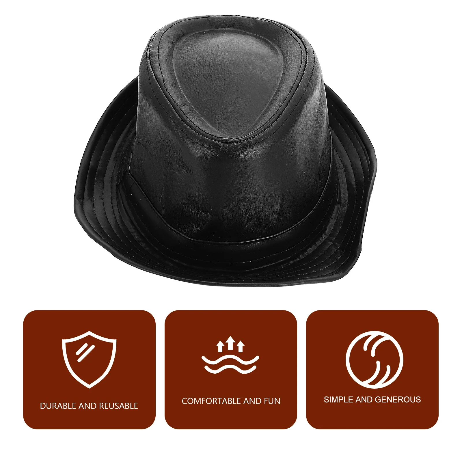 

1pcs Vintage Jazz Hat British Style Sun Visor For Men Middle Aged Elderly Outdoor Travel Photography Wedding Party Retro