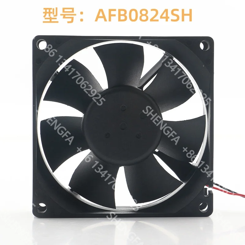 Cooling Fan Delta 5V 12V 48V DC 24V 0.33A 8025 80X80X25MM 8CM Elevator Inverter Ball Chassis Large air Volume AFB0824SH-MM