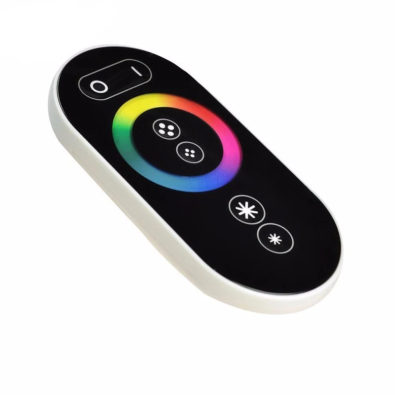 

DC12-24V 18A RF Remote Wireless LED Controller Touch Pad Panel Control 5050 RGB Strip Light