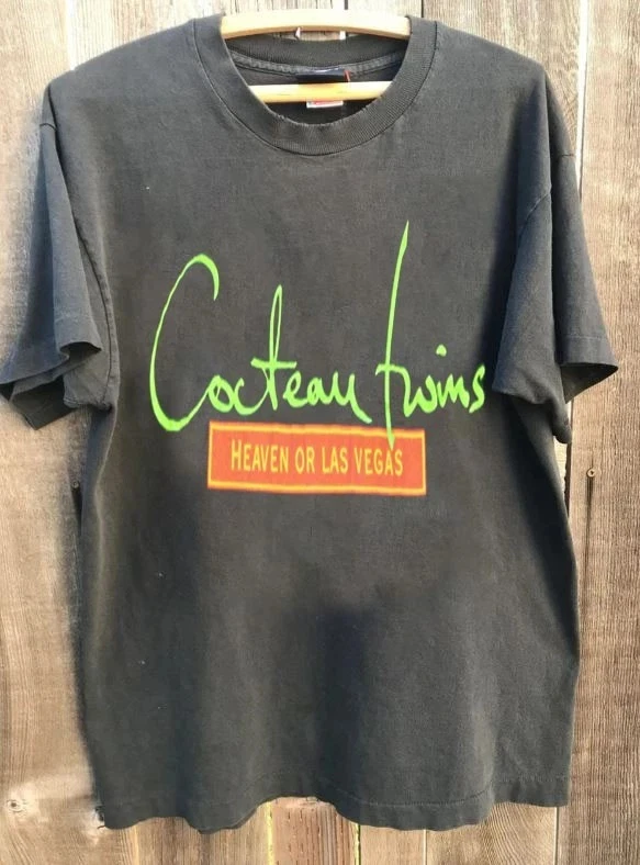 

Plus Size Summer Women's Vintage Cocteau Twins T-Shirt Unisex Cotton Breathable Stylish Versatile Street Style Oversized