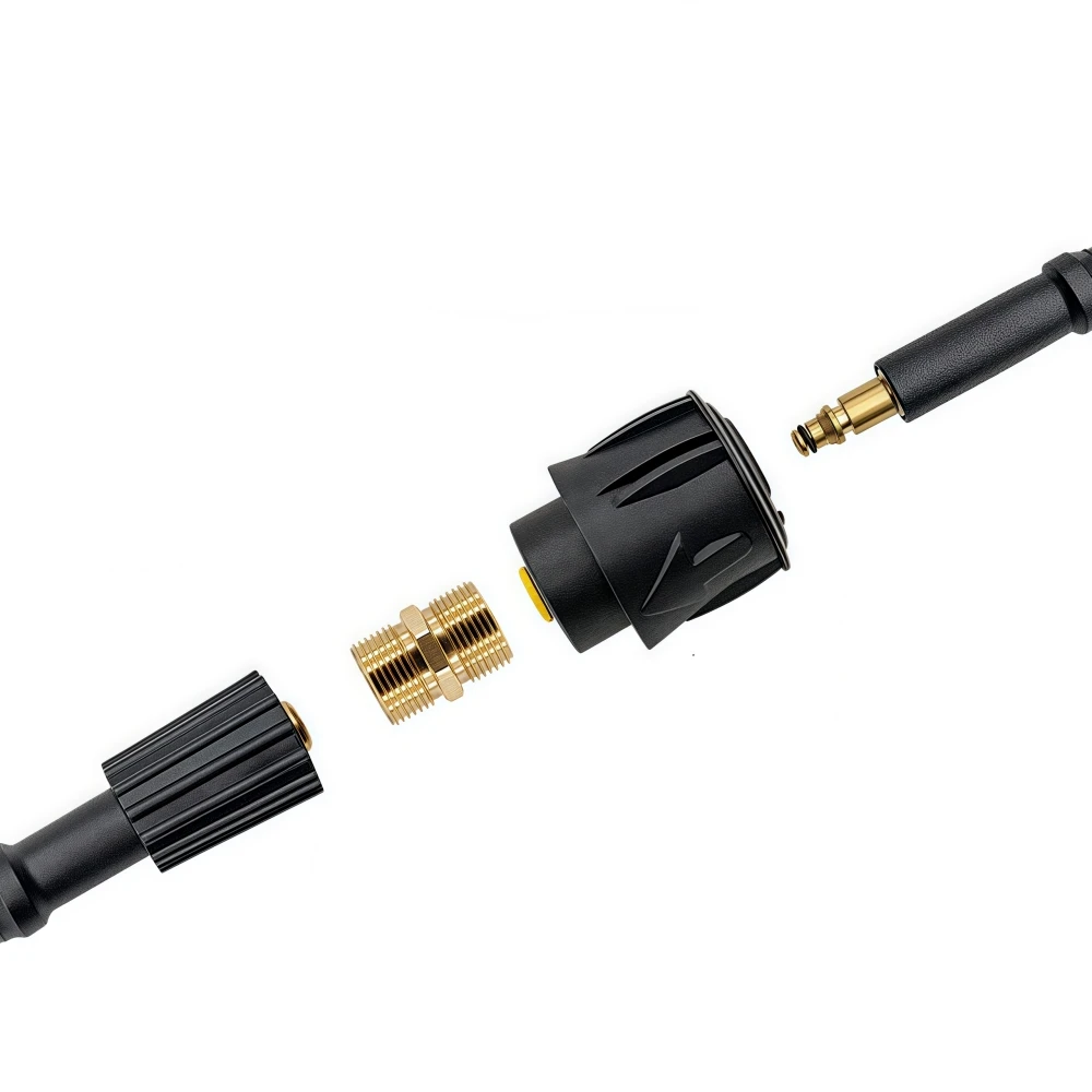 Pressure Washer Hose Connector Converter, For Karcher Bosch Lavor Nilfisk Patriot Hose To Wash Gun With M22 14mm Fitting Thread