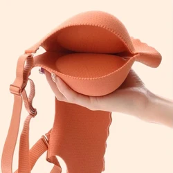 New Extreme Push Up Bra 8cm Pads Small Bust Double Cup Padding Wireless Adjustable Plunge Bra Seamless Lift & Natural Shape