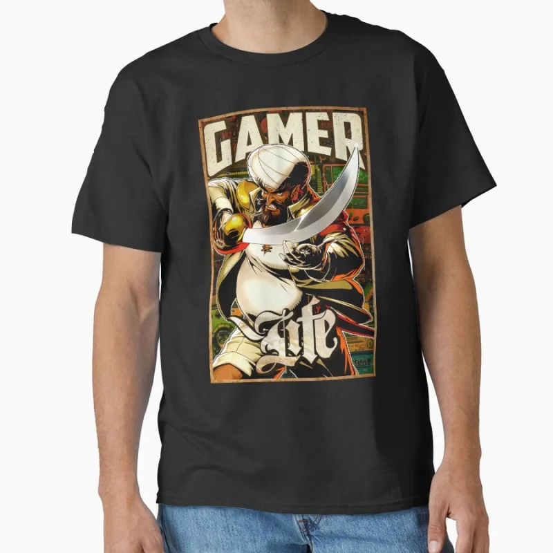 

80s Vintage video game Arcade Metal Slug Character Retro shooting gaming pixel art gift T shirt for men Large size Tops S-6XL