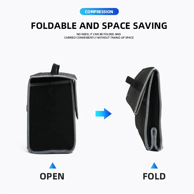 حقيبة منظم صندوق السيارة قابلة للطي تستيفها صندوق تخزين لميتسوبيشي تويوتا هيونداي BMW مرسيدس بنز ألفا روميو رينو