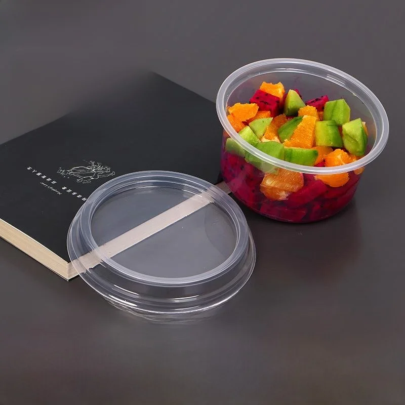 

Высокая прозрачность, коробка для паковки льда Танбао, уличный поставщик, ночная холодная лапша, фруктовый салатник, одноразовая биоперезаряжаемая посуда