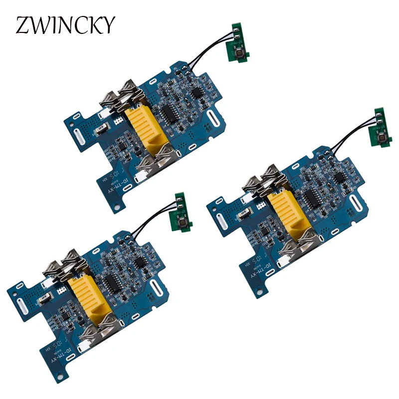 3pc Li-ion Battery BMS PCB Charging Protection Board For Makitas 18V Power Tool BL1815 BL1830 BL1860 LXT400 bl1850 Battery Parts