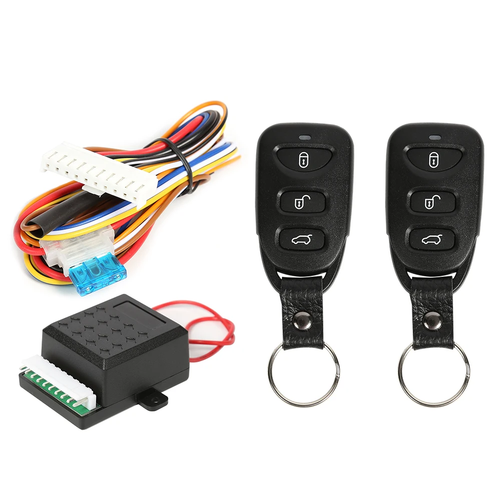 Universal Car Remote Central Door Lock Remote Unlocking/Locking Alarm Keyless Entry System VH10P Interface