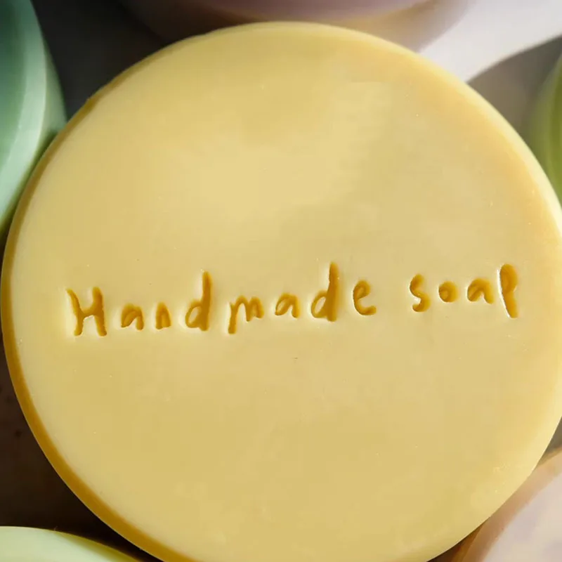 Differents Kinds of Handmade Series Soap Stamp Seal Chapter Organic Natural Seal, Soap Making Tools Kits