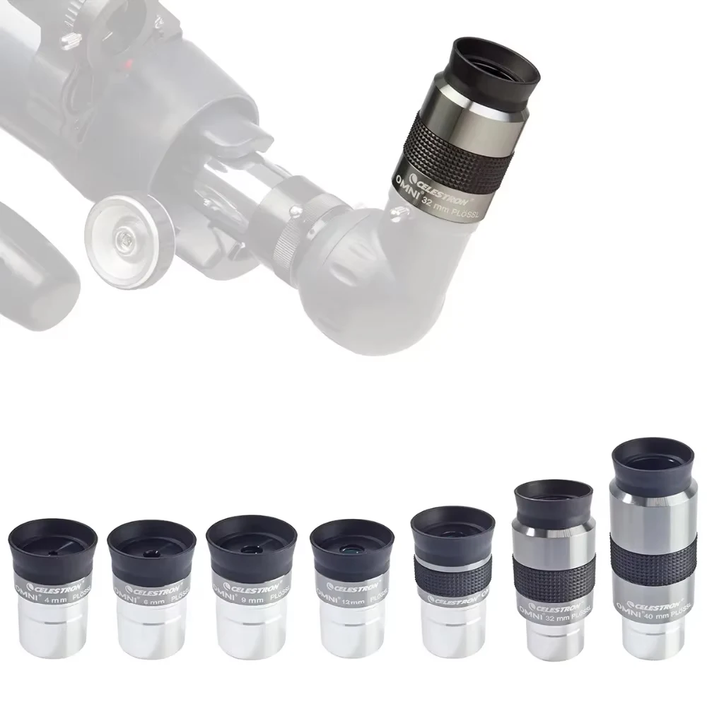 Clearance Celestron Omni 4/6/15/32mm and Barlow Lens Fully Multi-Coated Metal Astronomy Telescope