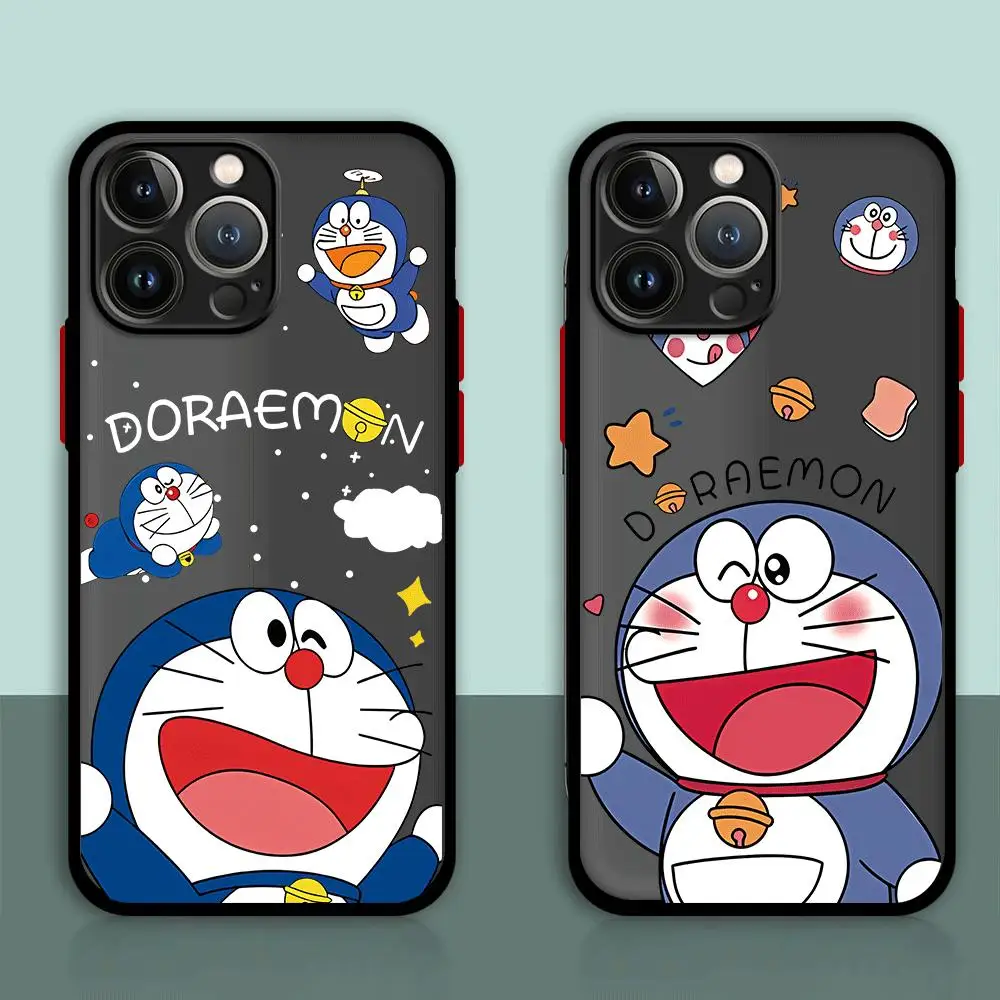 Cartoon mechanical cat Doraemon Phone Case for Apple iPhone 11 13 14 15 12 Pro Max 14 15 7 8 Plus X XR XS Max 13 12 Mini Cover