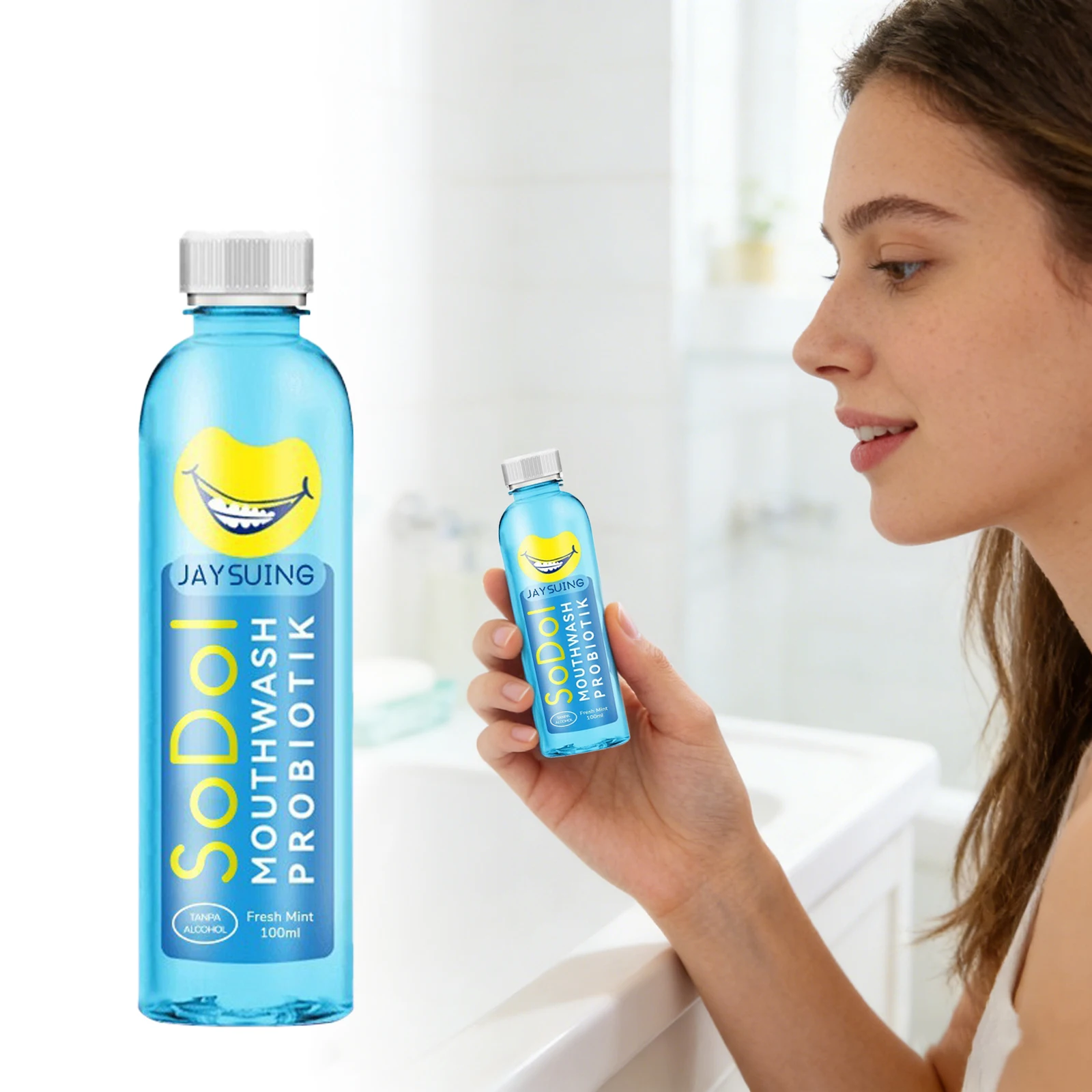Mint Mouthwash Instant Fresh Breath Deep Cleaning Reduce Bad Breath Prevent Gum Health Improving Dry Mouth Oral Care Mouthwash