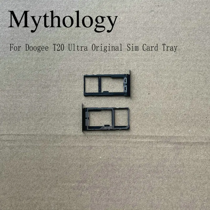 Sim Card Tray for Doogee T20 Ultra Original TF Sim Card Holder Card Slot Mobile Phone Repair Parts