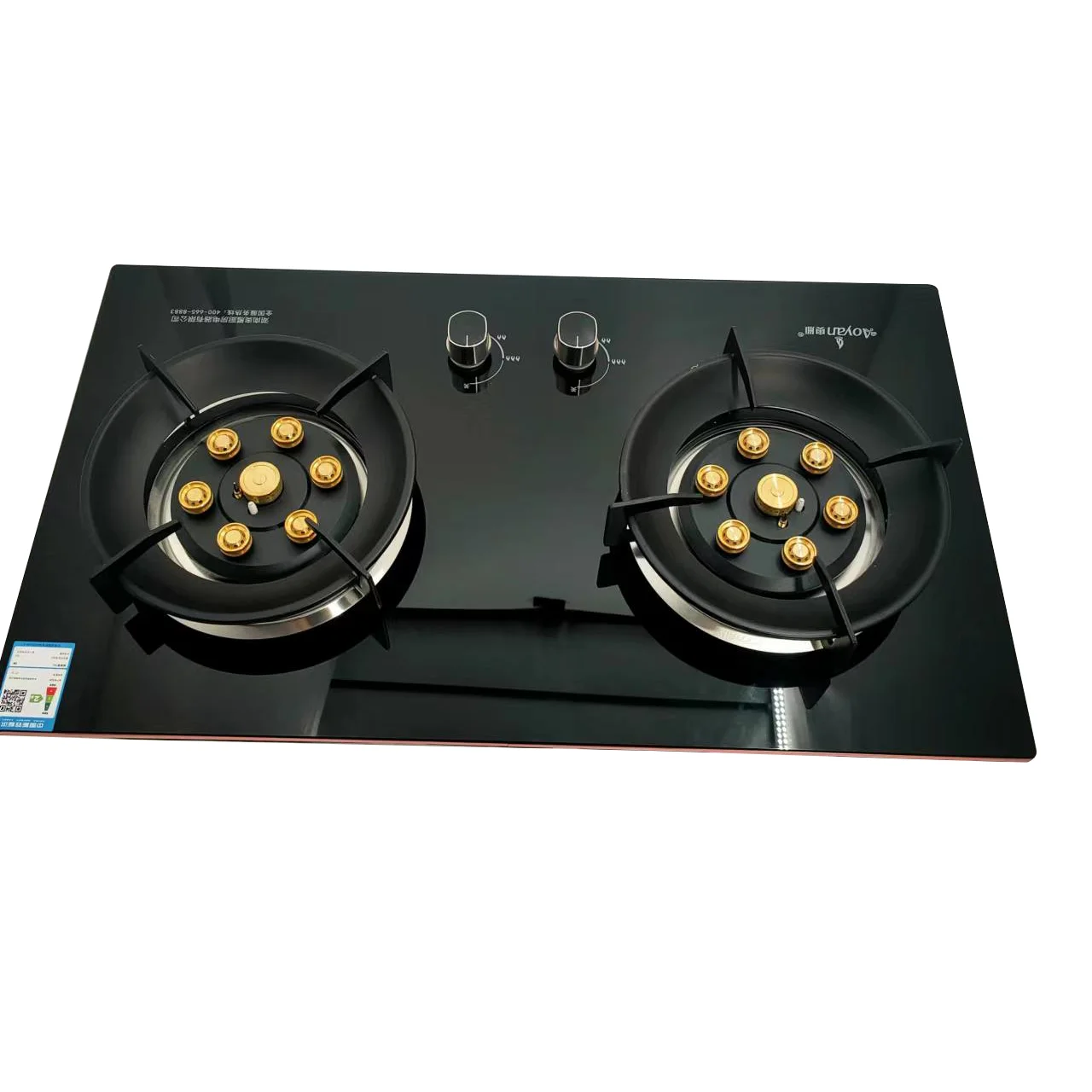 الجملة الزجاج المقسى موقد غاز مقاوم للانفجار أجهزة المطبخ