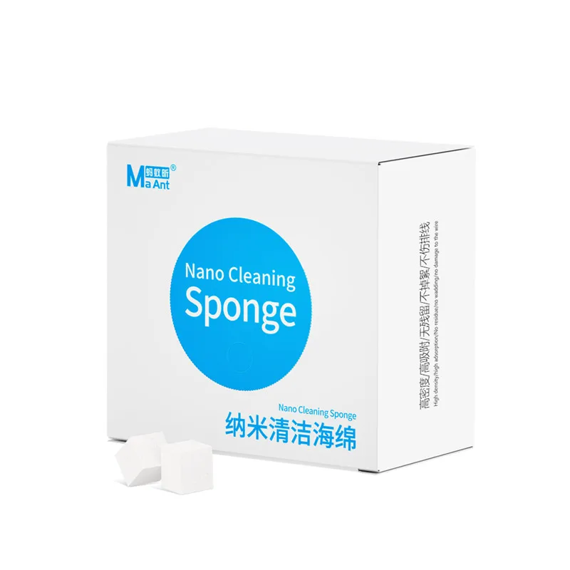 MaAnt MY-065 High Adsorption Nano-cleaning Sponge Mobile Phone Mainboard Chip Rear Glass Screen Camera Frame Dust Removal Tool
