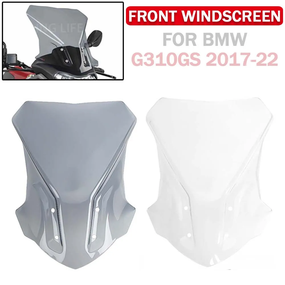 

Motorcycle Windshield For BMW G310GS Windscreen Wind Deflector Cover DoubleBubble Screen G 310GS 310 G310 GS GS310G 2017-2024