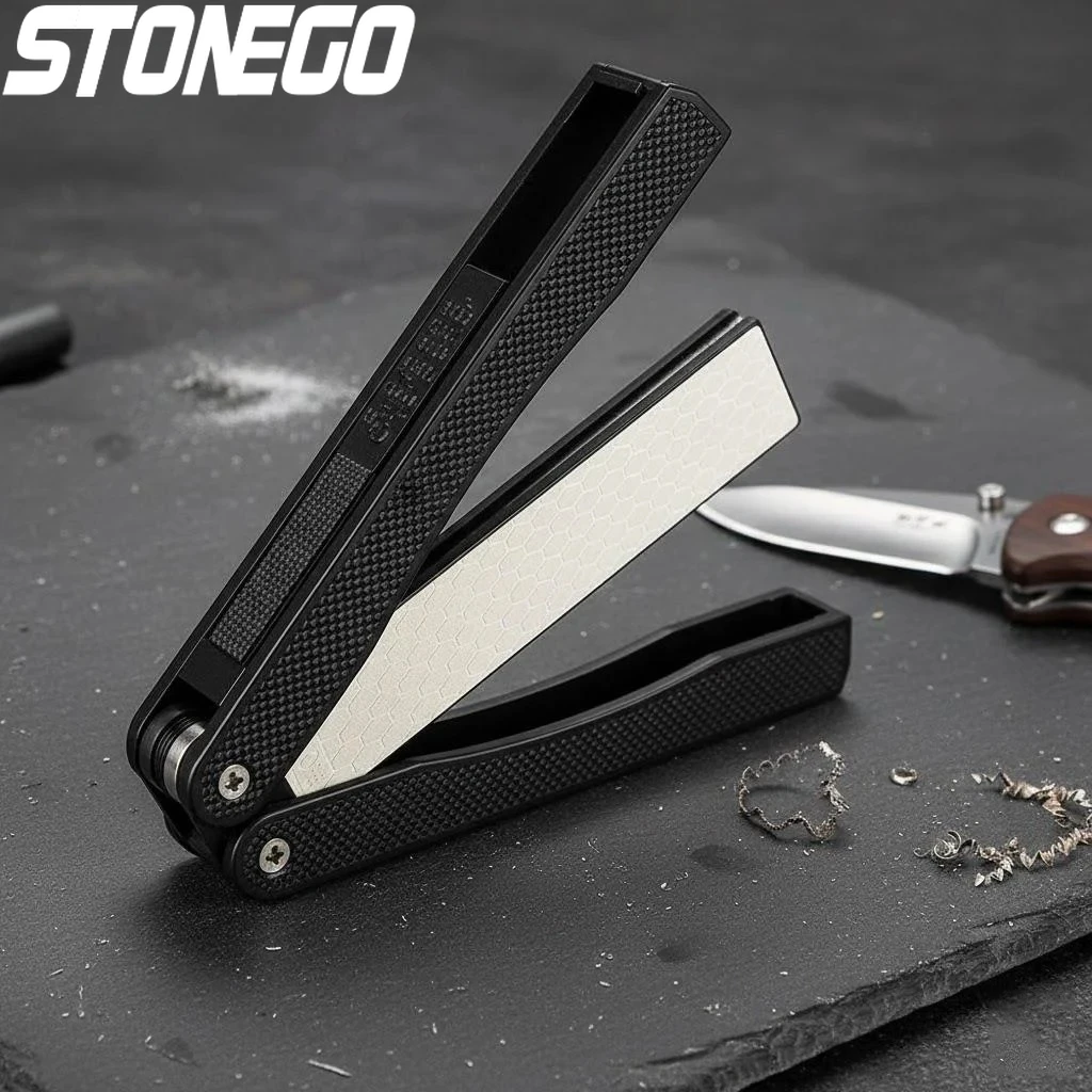 

Алмазная точилка для карманных ножей 400 600, зернистость, складная конструкция для кемпинга и использования на кухне