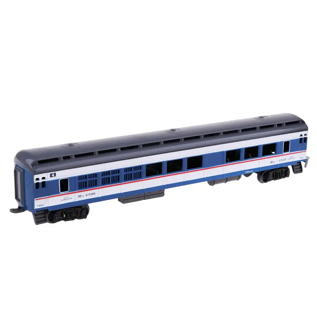 1:87 Plastic Electric Railroads Trains Track Carriage HO Guage Layout Toys