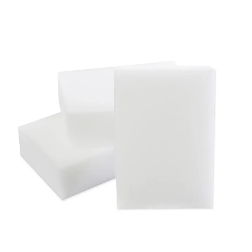 50pcs 100*70*30mm White Magic Melamine Sponge Eraser for Kitchen Office Bathroom Clean Accessory/Dish Cleaning Nano