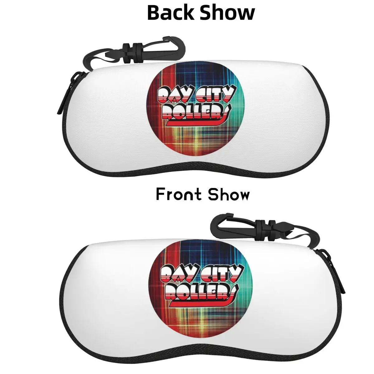 

Чехол для очков Bay City Rollers, портативная коробка для солнцезащитных очков, женская и мужская мягкая сумка для очков, сумка