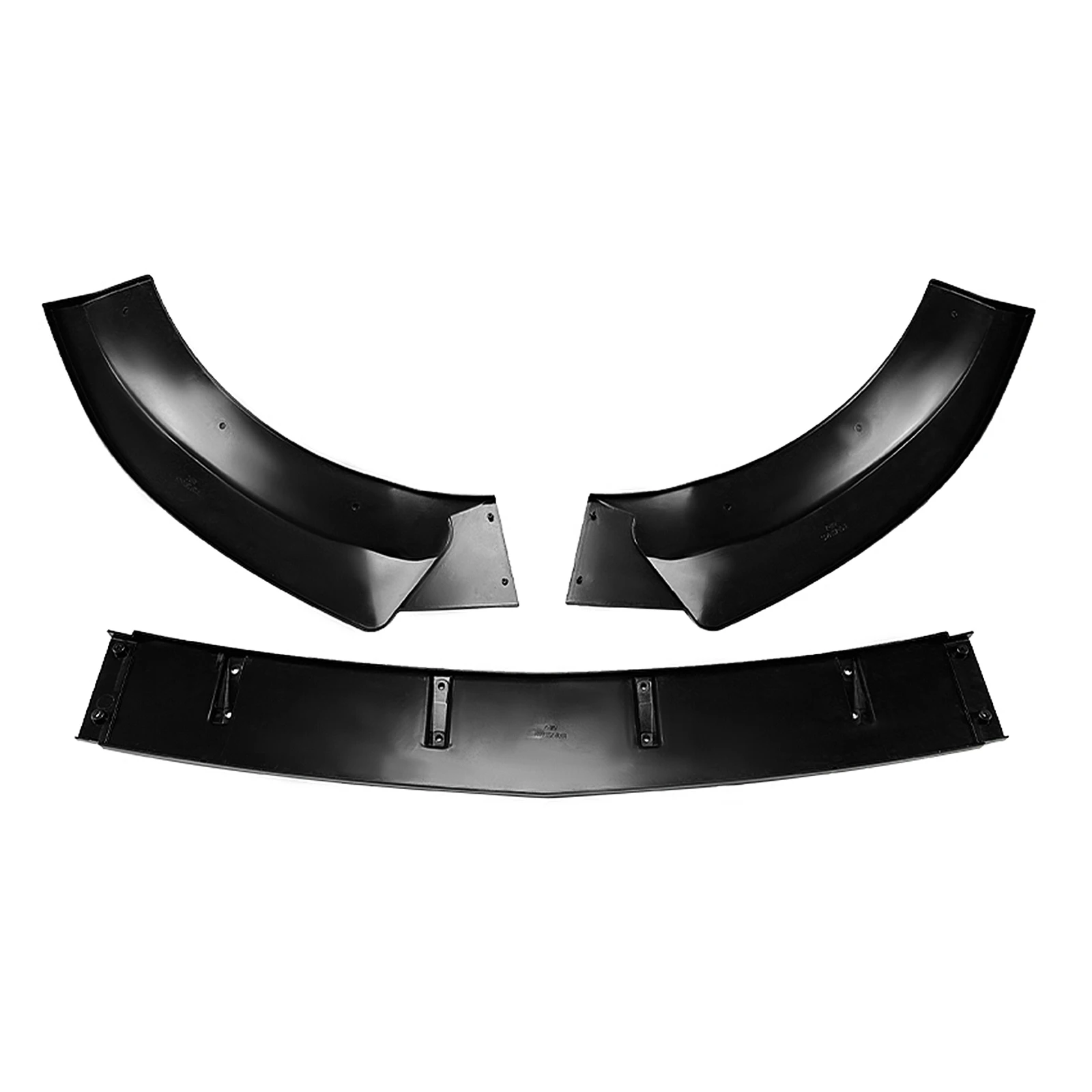 

Front Bumper Spoiler Lip For Mercedes Benz V-Class W447 V220 V250 V260 2016-2024 Splitter Blade Carbon Fiber Look/Gloss Black