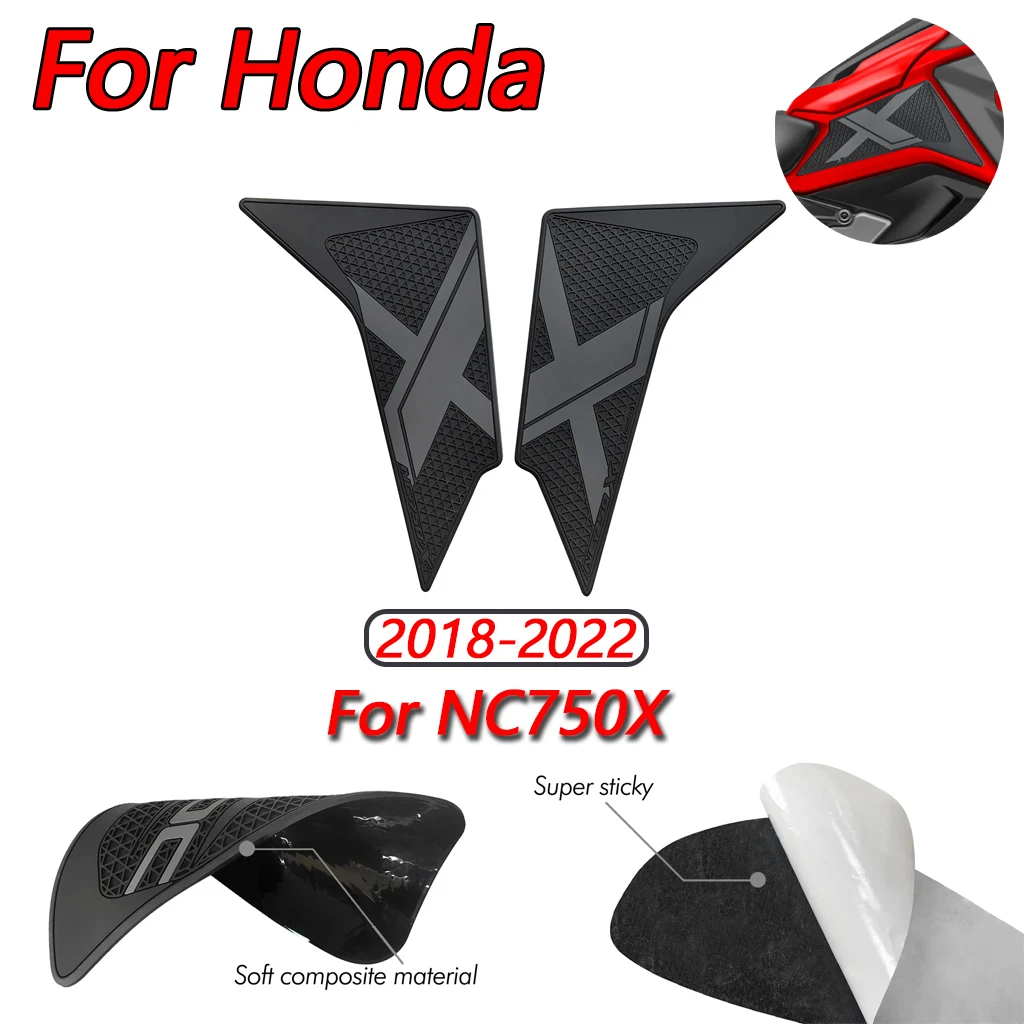 

Для Honda NC750X 2018-2022 аксессуары для мотоциклов, защита колена, противоскользящая боковая накладка на топливный бак