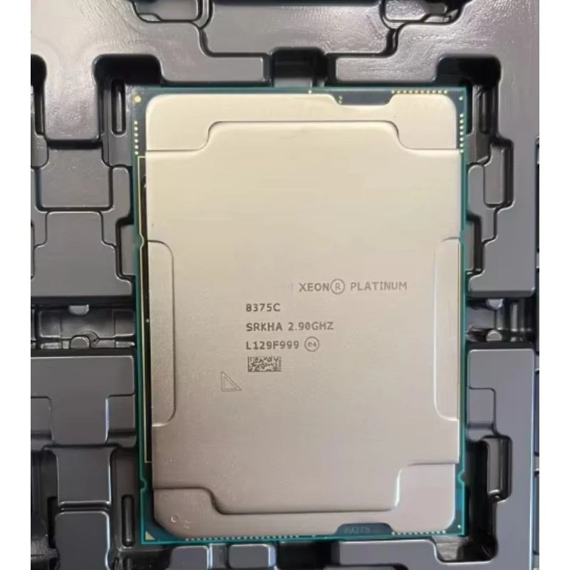 2026 New Xeon Platinum 8375C CPU 2.9GHz LGA4189 32Cores 54MB Cache 300W Processor