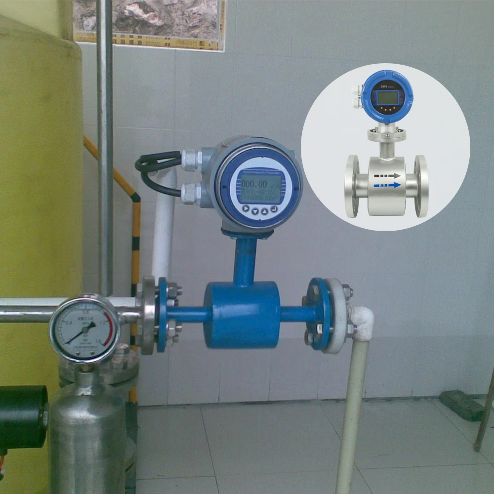 

Hot Sale RS485 4-20ma Pulse Output Conductive Liquid Water Magnetic Flowmeter Electromagnetic Flow Meter