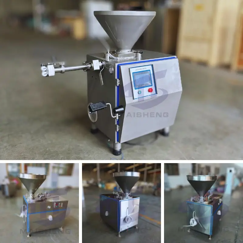 Commercial Automatic Sausage Making Machine For Home Use New Used Meat Processing Essential Stuffer Pump Components Motor Core