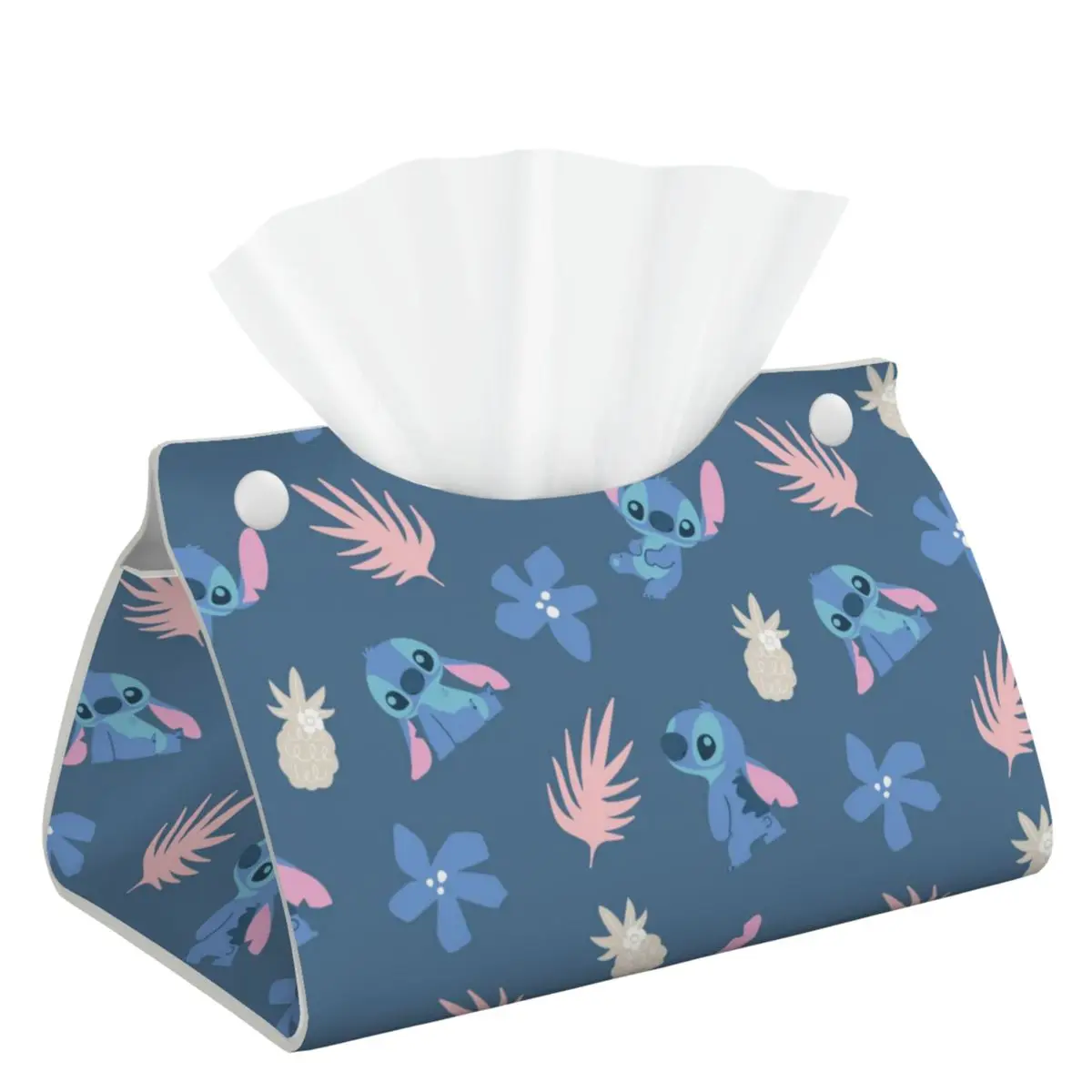 

Современный декоративный милый стежок, мультяшная коробка для салфеток, держатель для гостиной, декоративные кожаные коробки для салфеток, органайзер