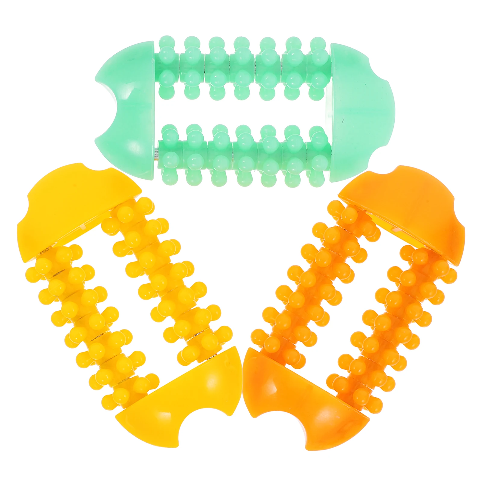 3 قطعة مدلك الاصبع الأسطوانة الخشب أداة تدليك اليد للاسترخاء المحمولة شركة تصميم عملية يدوية تدليك المتداول الإغاثة